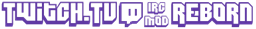 TwitchTV IRC Mod Reborn logo