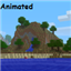 Animated Minecraft Texture Pack logo