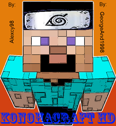 KonohacraftHD -Naruto texture pack [32x] project image