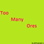 Too Many Ores logo