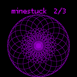 Minestuck 2/3 logo