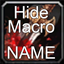 HideMacroName logo