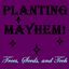 Planting Mayhem: Trees, Seeds and Tech logo