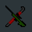 Glitchy Gunmetal logo