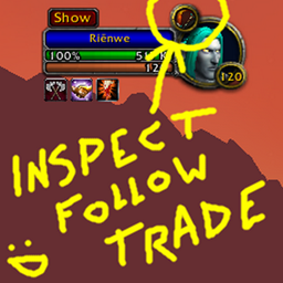 TargetActionsButton (Follow, Inspect, Trade) project image
