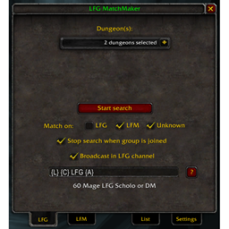 LFG MatchMaker logo