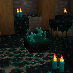 Caves & Cliffs: Sculk logo