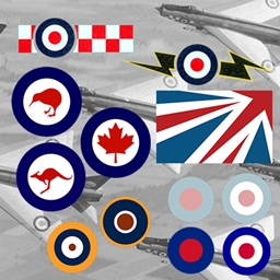 UK RAF Flags