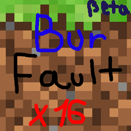 BurFault x16 ßeta logo