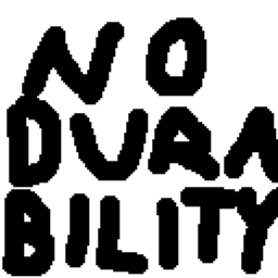 No Durability logo