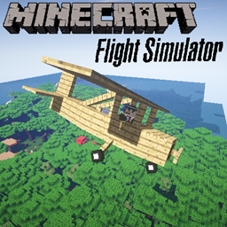 Minecraft Flight Simulator logo