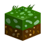 Three D Grass logo