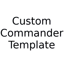 Custom Co-Op Commander And Template logo