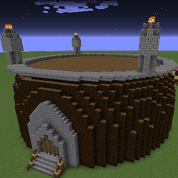 Burning challenge arena - Minecraft Worlds - CurseForge
