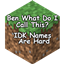 Ben What Do I Call This? logo