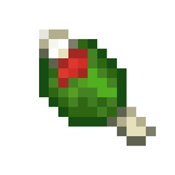 Green HungerBar - Bedrock Edition logo