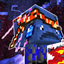 Striding Hero logo