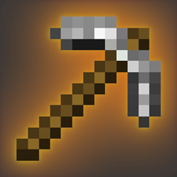 The Chainmail Pickaxe logo