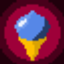 Blue Ice Cream logo