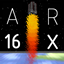 Advanced Rocketry Pixelated - AR16x16 logo