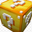 Crazycraft lucky block logo