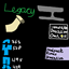 Legacy Forge, Legacy Fabric & Cursed Fabric logo