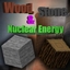 Wood Stone and Nuclear Energy logo