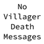 No Villager Death Messages logo