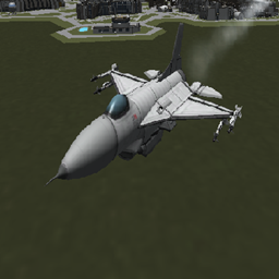F - 16A Falcon by Dash800 logo