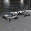 Stock Submarine with scanner logo