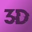 Pink 3D PvP Overlay logo
