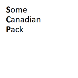 Some Canadian Pack logo