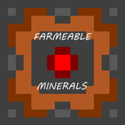 [Thund3r's]Farmeable Minerals Mod (Drills) logo