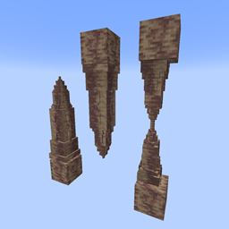 Dripstones in 3D logo