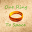 The One Ring To Rule them all, to Space. logo