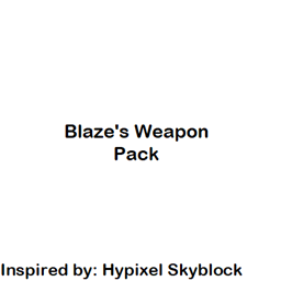Blaze's Weapon Pack logo