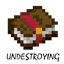 Undestroying logo