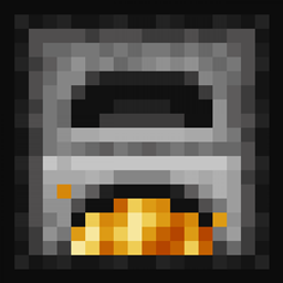 Animated Furnaces ◦ Bedrock Edition logo