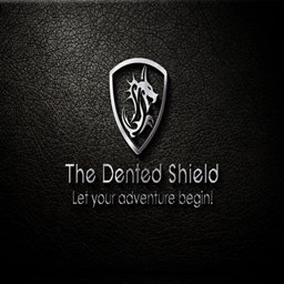 The Dented Shield logo