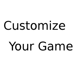 Customize your Game logo