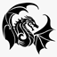 Thar Be Dragons Here! logo