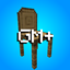 GM+ (Glitchy Mod +) logo