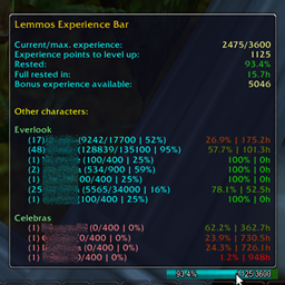 Lemmos Experience Bar project image
