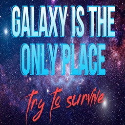 Galaxy is the only place logo