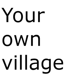 Your own village logo