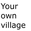 Your own village logo