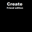 Create friend edition logo