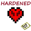 Hardened logo