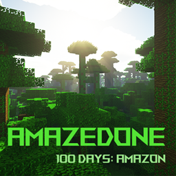 AmazedOne Hardcore Survival: 100 Days in the Amazon Rainforest logo