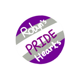 Robyn's Gray-Ace Hearts logo
